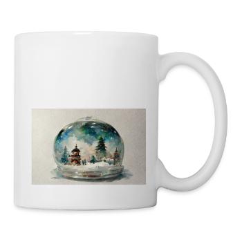 Noël 14 - Mug blanc - blanc - Droite