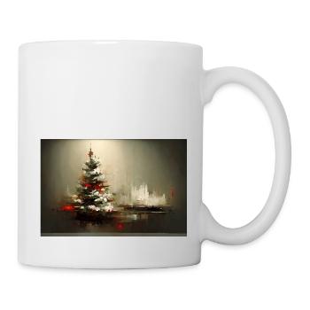 Noël 17 - Mug blanc - blanc - Droite