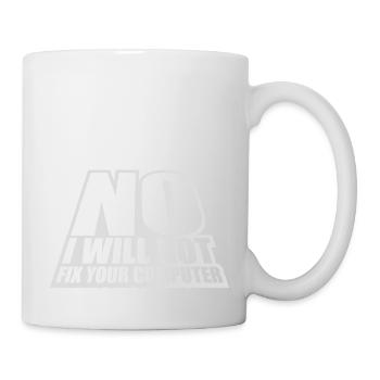Ne pas réparer votre ordinateur - Mug blanc - blanc - Droite