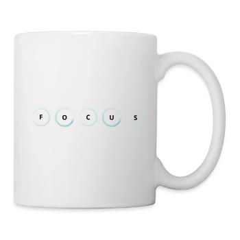 Fokus Kreise - Tasse - Weiß - Rechts
