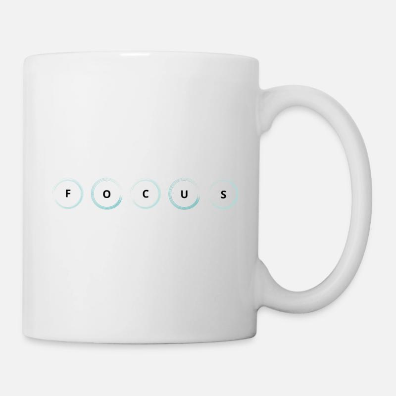 Focus Circles - Mug - white