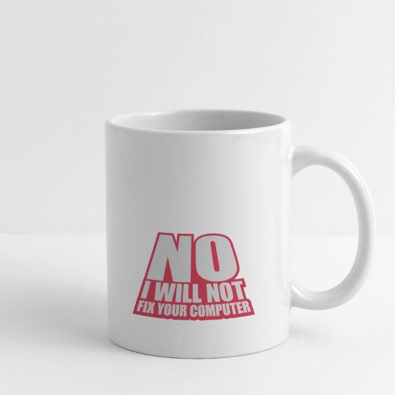 not fix your computer Tasse