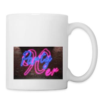 Neon Neon Signs 90s Party - Mug - white - Right