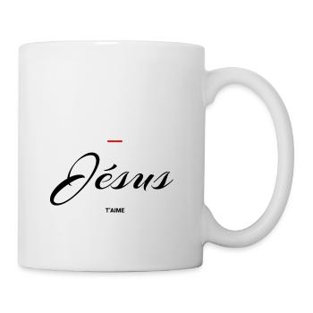 Jésus - Mug blanc - blanc - Droite