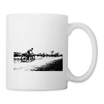 Mountainbike - Tasse - Weiß - Rechts