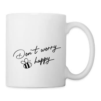 Dont worry be happy - sumse Bee - Mug - white - Right
