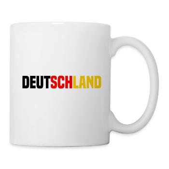 Deutschland - Tasse - Weiß - Rechts