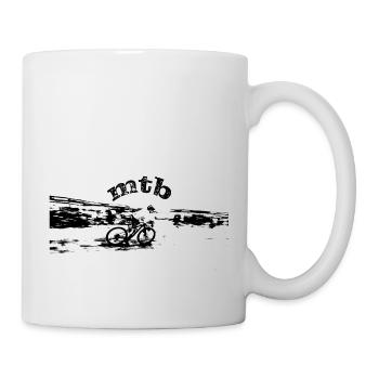 MTB MTB bike BMX - Mug - white - Right