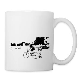 MTB MTB bike BMX - Mug - white - Right