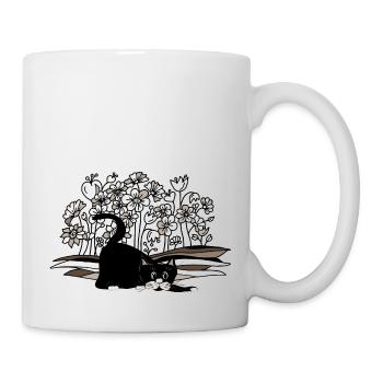 Cat - Mug - white - Right