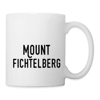 Mount Fichtelberg - Tasse - Weiß - Rechts