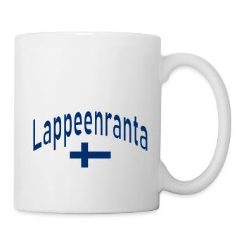 Lappeenranta finland flag - Mug - white - Right