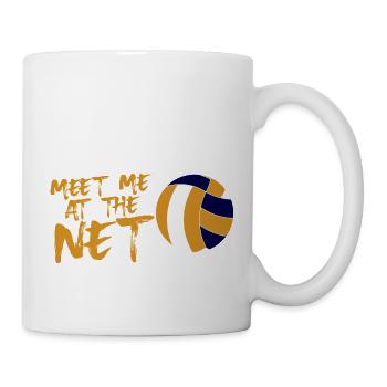 Rencontrez-moi au Net 2 - Mug blanc - blanc - Droite