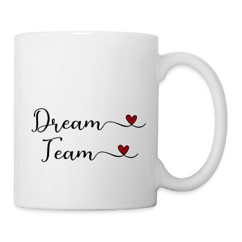 Dream Team - Tasse - Weiß - Rechts