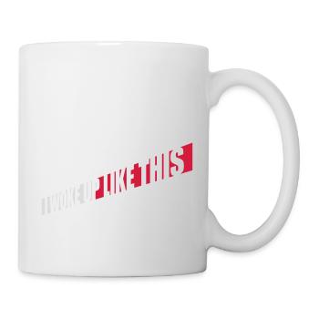 woke up like this - Mug - white - Right