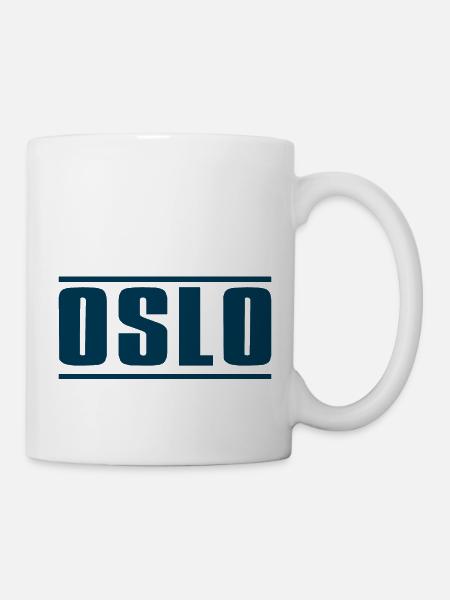 Oslo - Tasse - Weiß