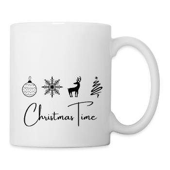 Christmas Time - Tasse - Weiß - Rechts