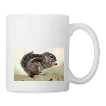 Chipmunk (in german kanadisches Streifenhörnchen) - Mug - white - Right