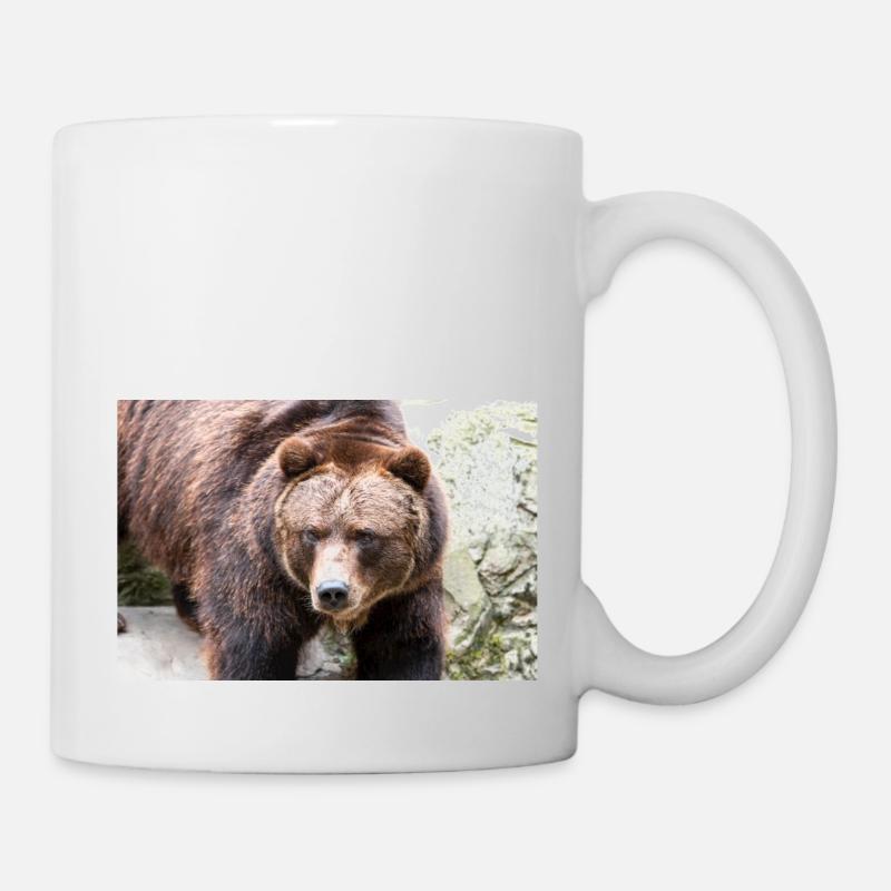 Braunbär Ursus arctos - Tasse - Weiß