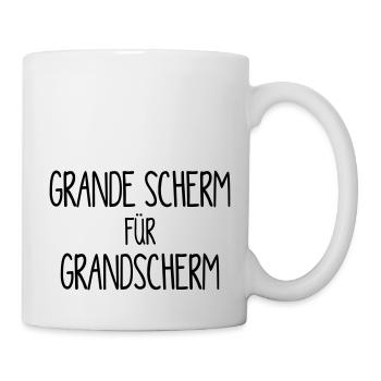Grande Scherm für Grandscherm - Tasse - Weiß - Rechts