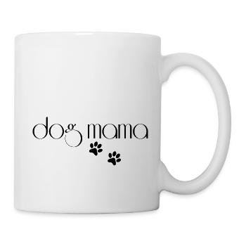 dog mama - Mug - white - Right