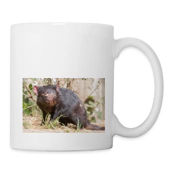 Tasmanischer Teufel - Tasse - Weiß - Rechts