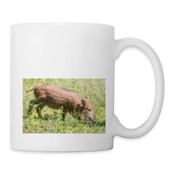Shoat Wildschwein Sus scrofa - Tasse - Weiß - Rechts