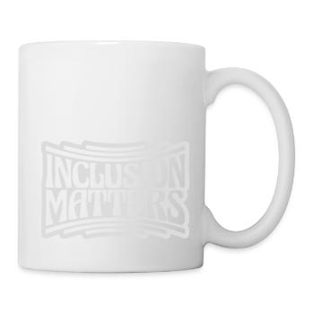 inclusion matters Logo Quote - Mug - white - Right