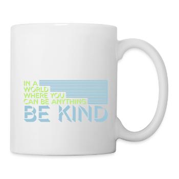 Vous pouvez être gentil - Mug blanc - blanc - Droite