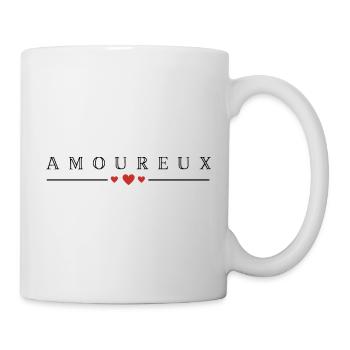 Amoureux - Mug blanc - blanc - Droite