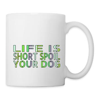 Déclaration des droits des animaux chien amusant chiens beagle - Mug blanc - blanc - Droite