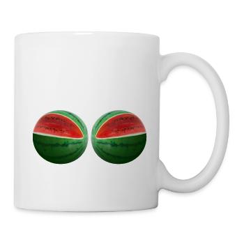 Melonen Wasserball 2 - Tasse - Weiß - Rechts