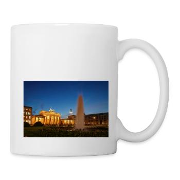 Brandenburger Tor - Tasse - Weiß - Rechts