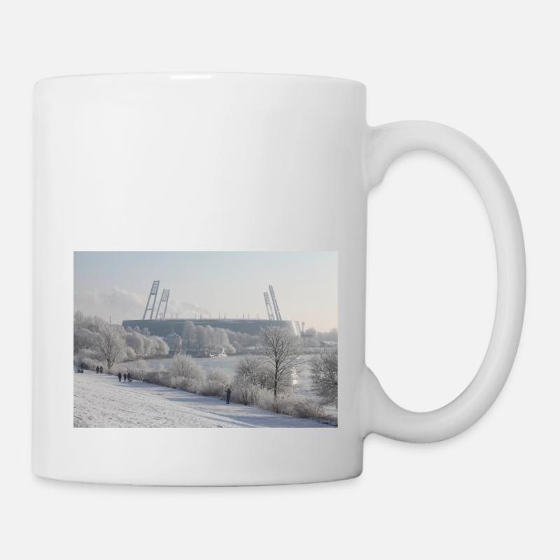 Weserstadion - Tasse - Weiß
