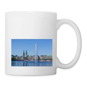 Binnenalster - Tasse - Weiß - Rechts