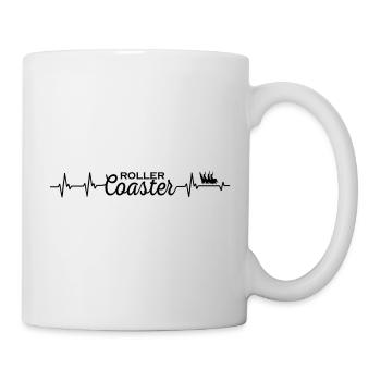 Heart Beat Roller Coaster - Tasse - Weiß - Rechts