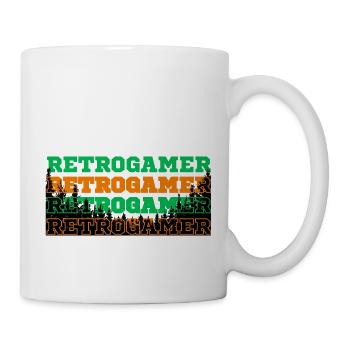 RETROGAMER - Tasse - Weiß - Rechts