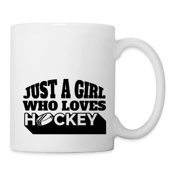 Hockeyspielerin Hockey Geschenk Feldhockey - Tasse - Weiß - Rechts