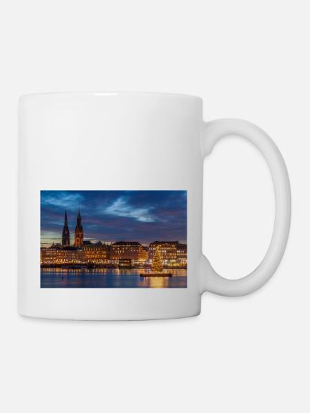 Binnenalster - Tasse - Weiß