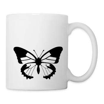 Butterfly Nature Butterflies Vector 10 - Mug - white - Right