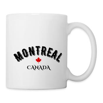 Montreal, Kanada - Tasse - Weiß - Rechts