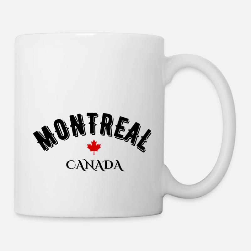 montreal canada - Mug blanc - blanc