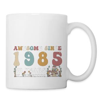 Super seit 1985 38 Jahr der Perfektion - 38. - Tasse - Weiß - Rechts