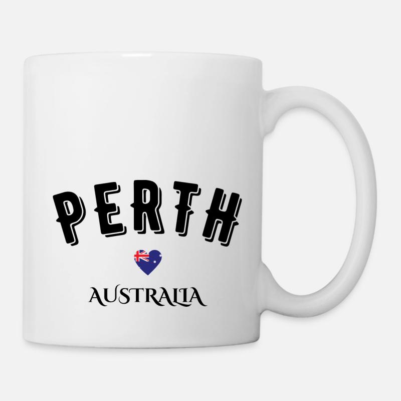 Perth Australien - Tasse - Weiß