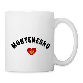 Montenegro - Tasse - Weiß - Rechts