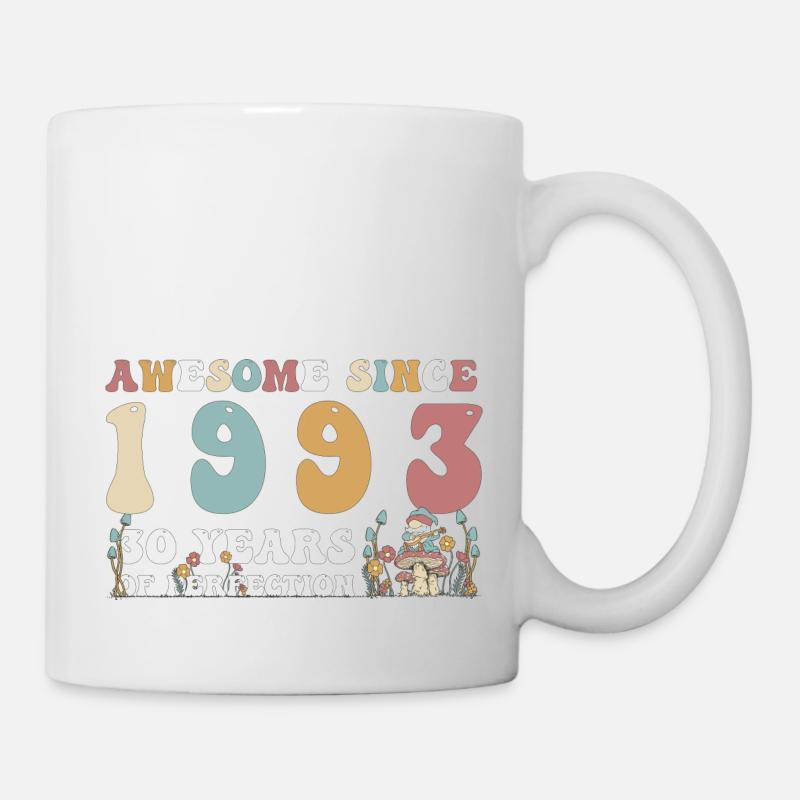 Großartig seit 1993 30 Jahre Perfektion - 30. - Tasse - Weiß