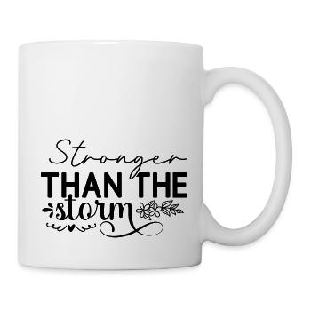 Stronger than the Storm - Mug - white - Right