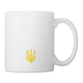 Ukraine - Tasse - Weiß - Rechts