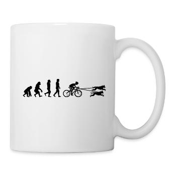 Bikejoring DogScooting Dog Sport Bike Evolution - Mug blanc - blanc - Droite