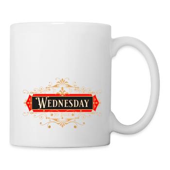 C’est mercredi mes gars! - Mug blanc - blanc - Droite